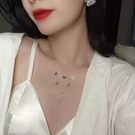 Collier  Chaine Papillon