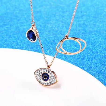 Colliers de chaînes œil maléfique