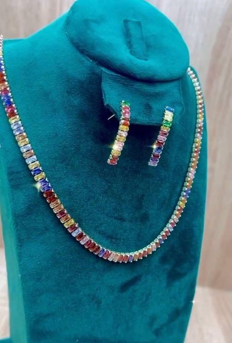 أونسومبل فاخر سنسلة و حلقات💎