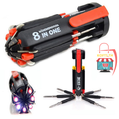 8 in 1 multifunction screwdriver