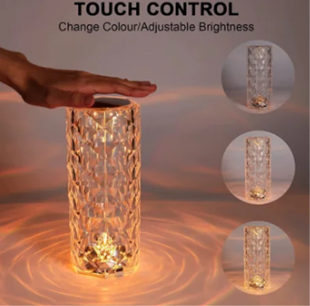 Crystal Diamond Lamp مصباح كريستال الماس