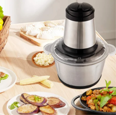 Stainless Steel 3-Speed Chopper and Choker كبة و قطاعة 3 سرعات