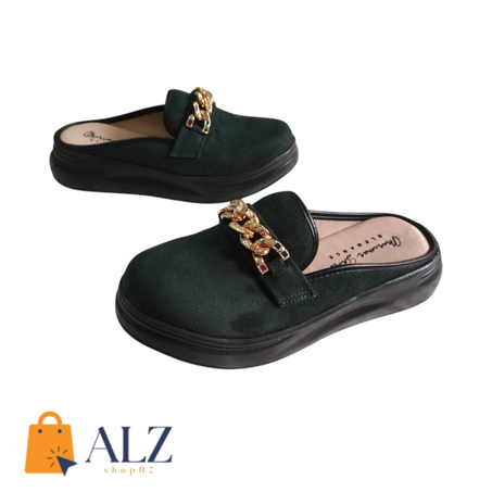 صابو نسائي أخضر غامق