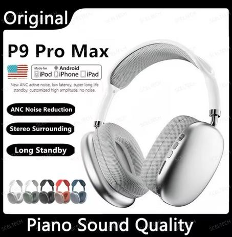 جديد P9 Pro Max Air سماعات بلوتوث لاسلكية