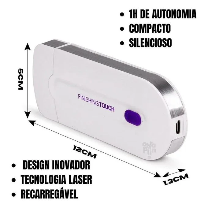 جهاز إزالة الشعر القابل للشحن USB – نعومة لمدة أسابيع!