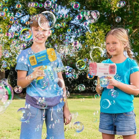 ماكينة الفقاعات للأطفال مفاجأة كل حفلة!