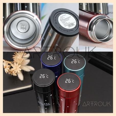 Thermos Intelligente En Acier Inoxydable 500ml Avec Affichage Numérique LED De La Température