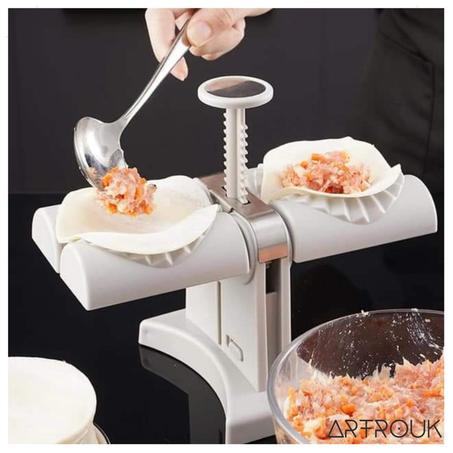 Moule à boulettes automatique à double tête pour ménage