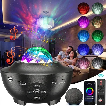 مصباح النجوم الذكي: تجربة خيالية بالصوت والضوء