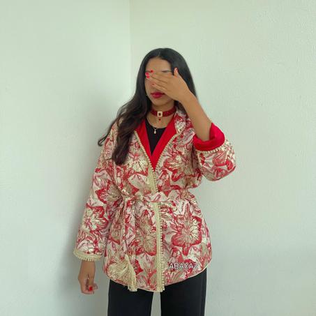 Kimono court avec doublure