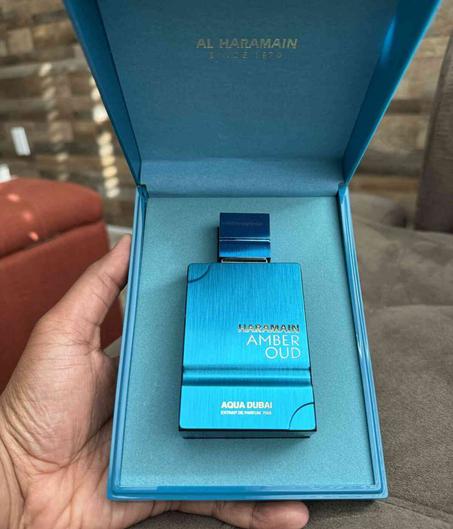 Amber Oud Aqua Dubai Al Haramain Perfumes para Hombres