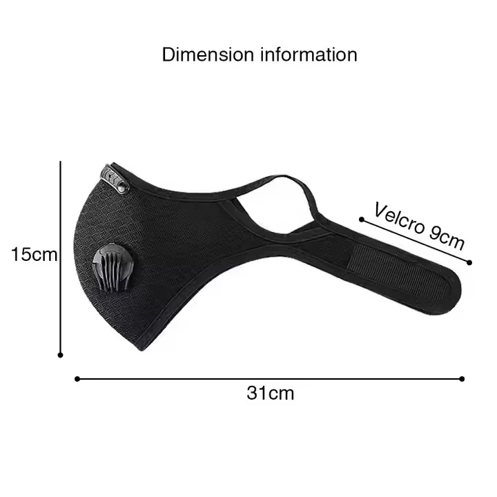 Masque de Protection Respiratoire Sport – Filtration Active & Confort Maximal