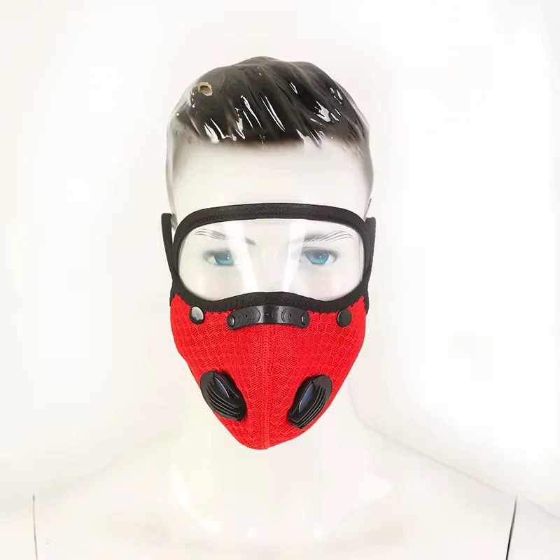 Masque de Protection Intégral avec Visière Transparente – Protection Totale & Style Futuriste