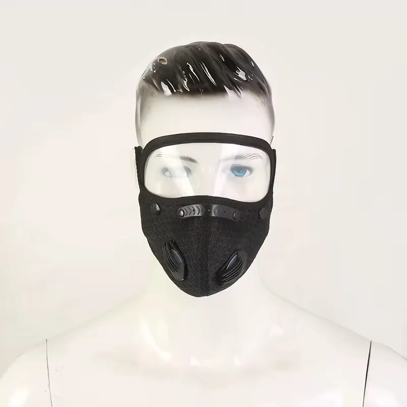 Masque de Protection Intégral avec Visière Transparente – Protection Totale & Style Futuriste