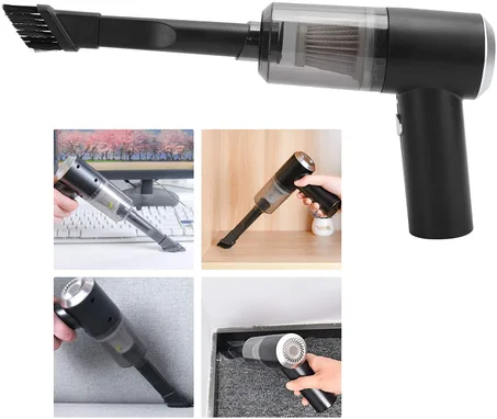 مكنسة كهربائية صغيرة محمولة بدون سلك