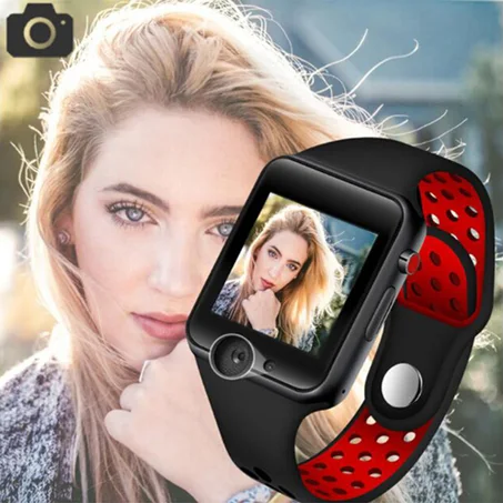 ساعة ذكية  / بطاقة SIM / بطاقة SD/ وكميرة امامية