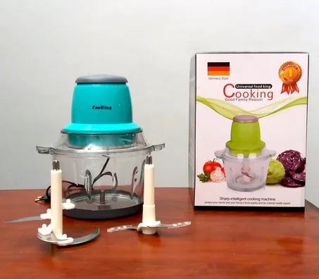 آلة تقطيع الخضر والفواكه وطحن اللحوم والأسماك