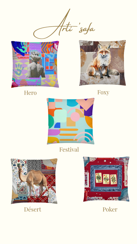 2 ème collection Artisafa de 5 modeles