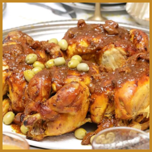 POULET AVEC DAGHMIRA