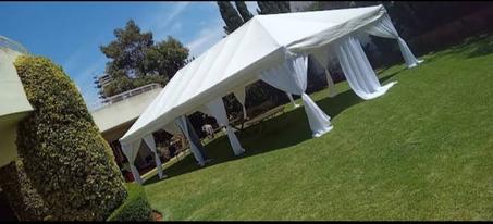 Barnum pliant 6x12m avec murs tapis marocaine + montage demontage