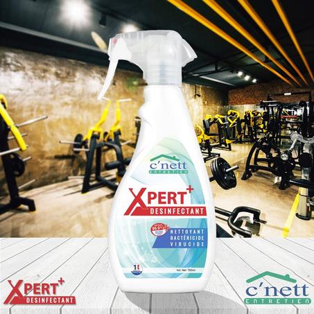 C'NETT XPERT + DESINFECTANT 750ML/"C'NETT XPERT + مطهر 750 مل و 5 لتر"