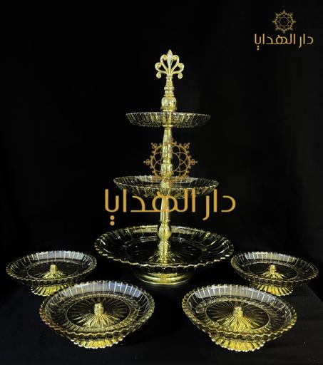 طقم من نحاس و الكريستال