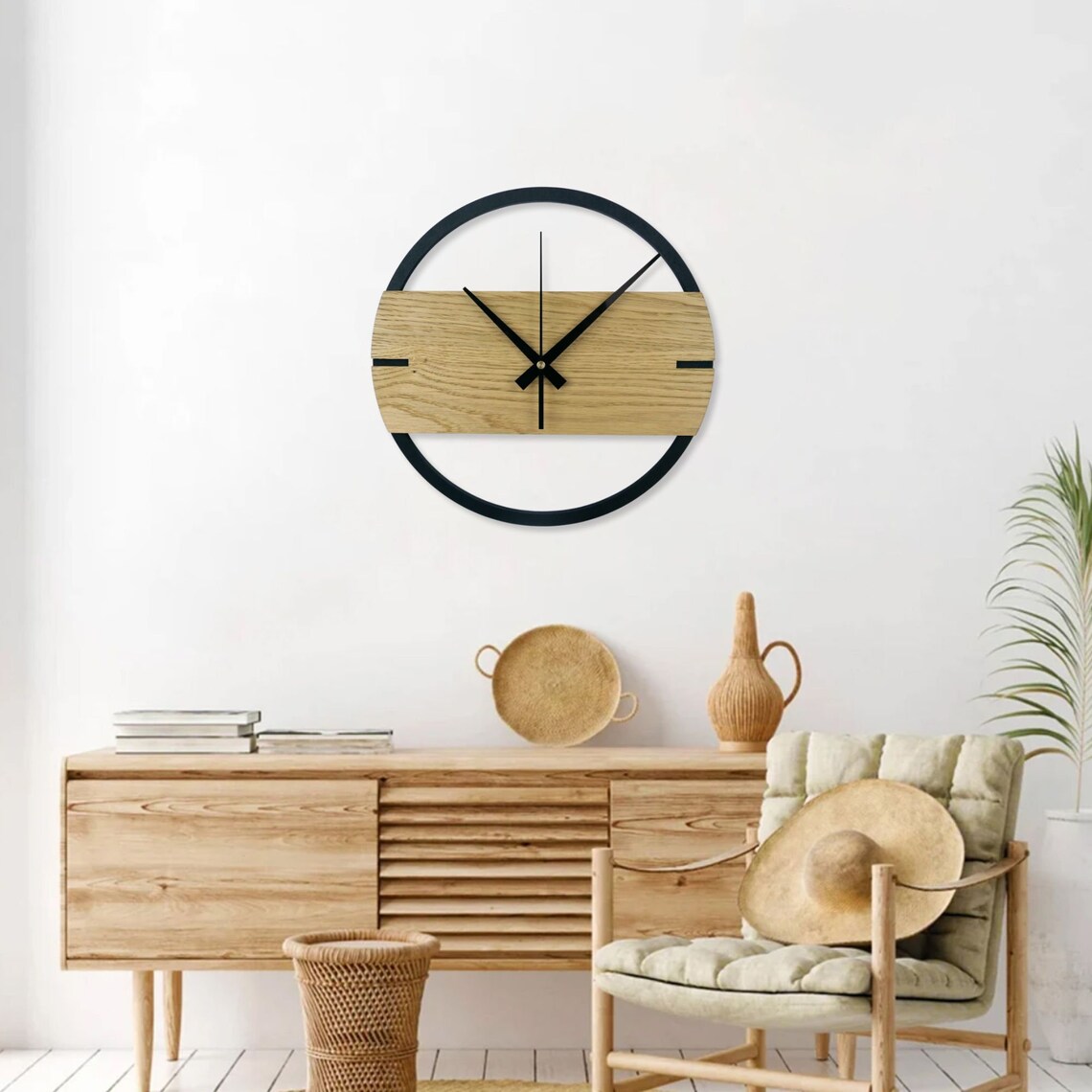 Horloge Murale Artisanale : Élégance Silencieuse et Unique