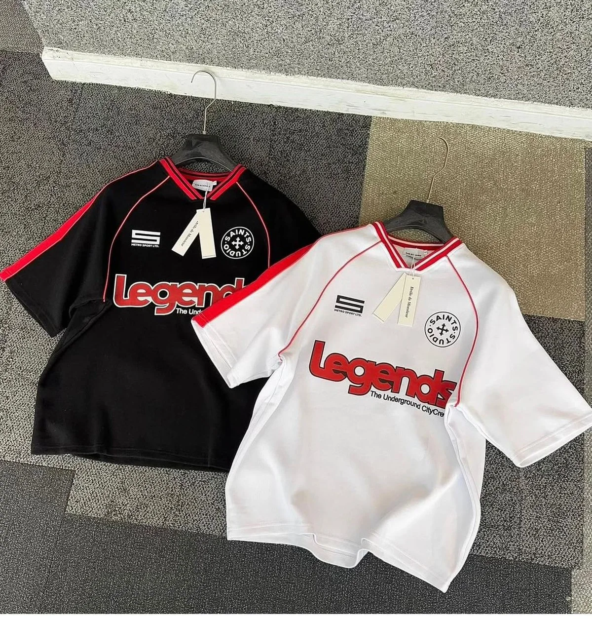 Maillot Oversize Homme Style Football Rétro 