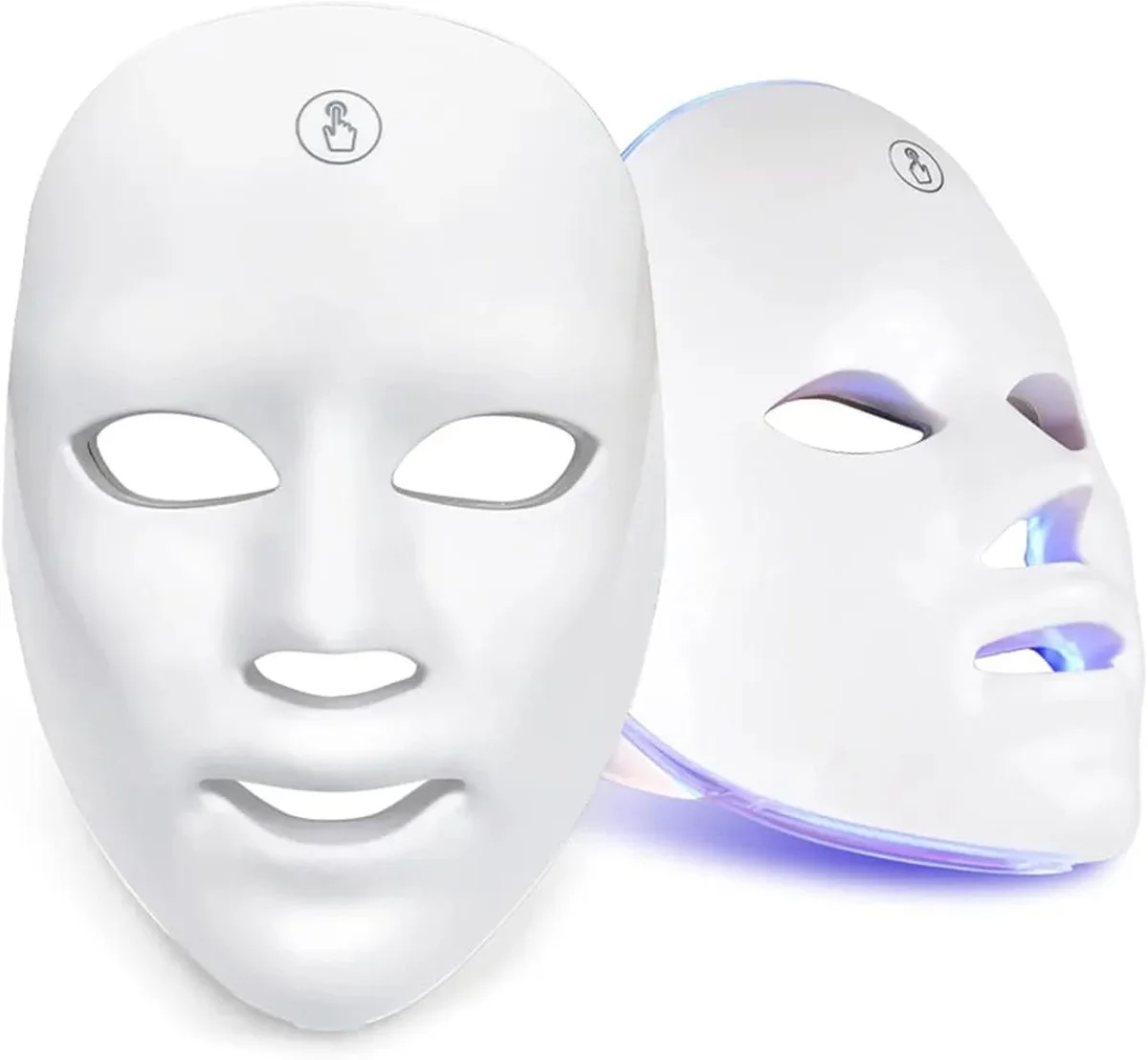 Masque LED Thérapie Lumineuse 7 Couleurs — Anti-âge, Anti-acné, Raffermissant — Rechargeable & Sans Fil