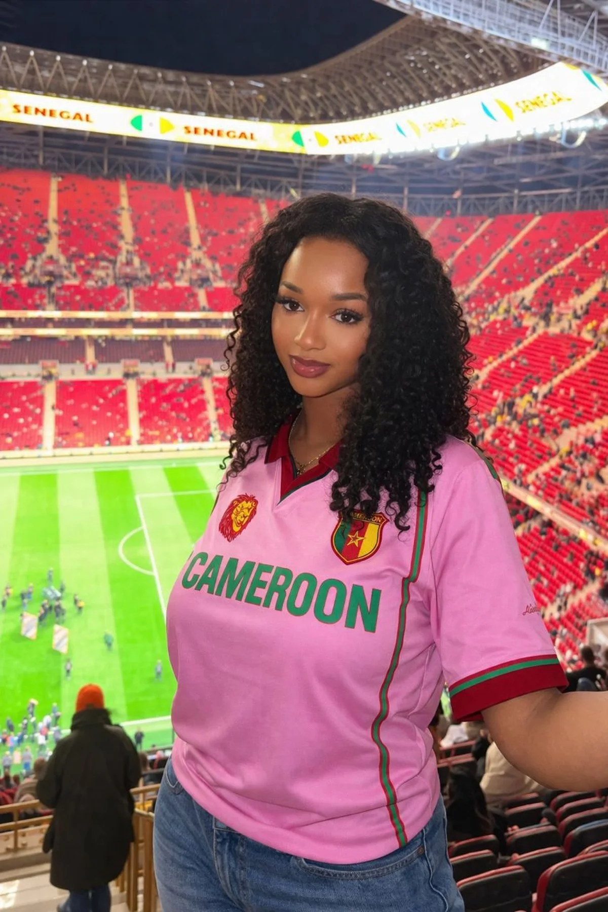 Polo Maillot Cameroun 237 Le Continent — Maillot Fan Tricolore avec Écusson et Lion | Disponible en Vert, Blanc et Rose | Tailles L à 3XL