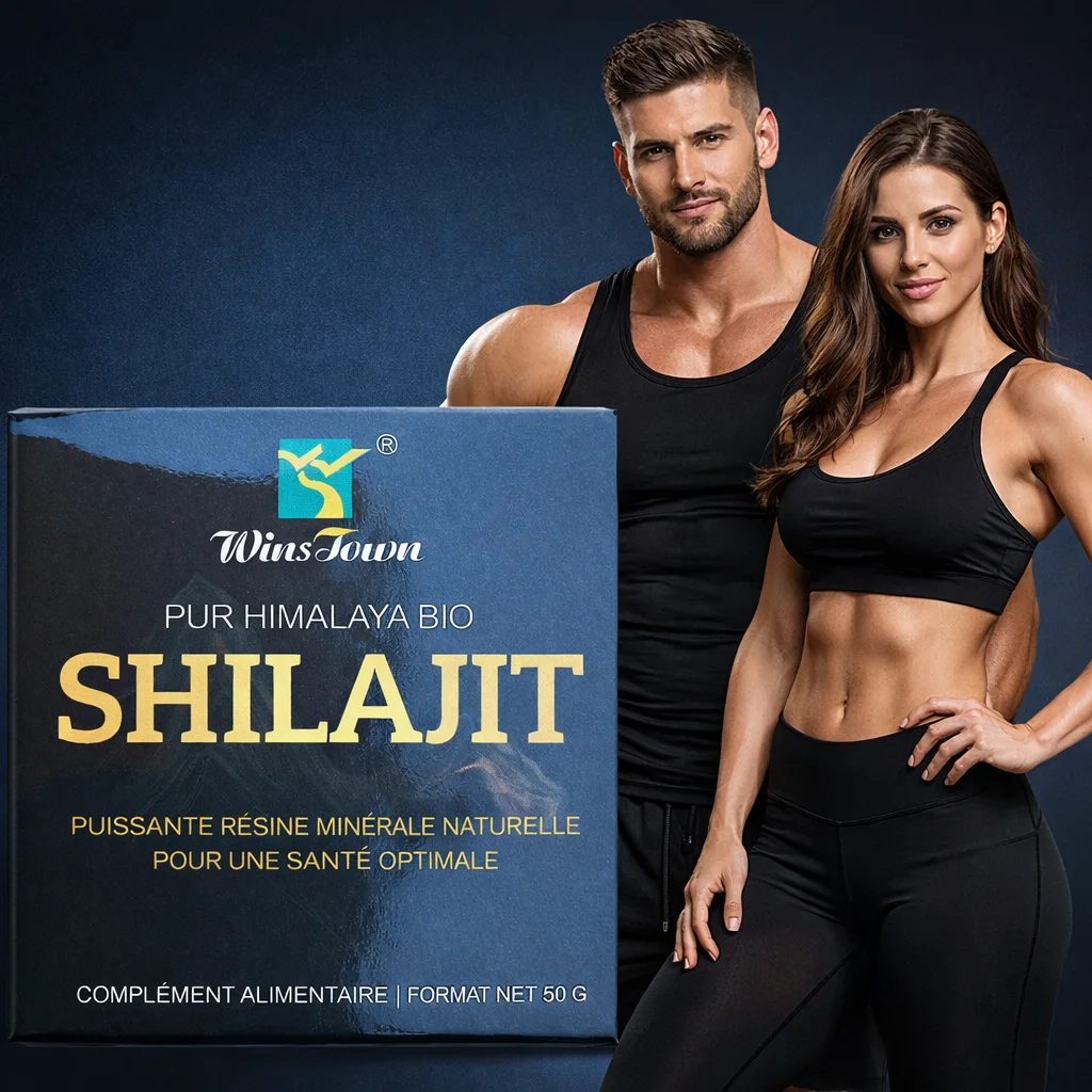Booste Énergie et vitalité, Endurance, Santé mentale et cardiaque, Résine de Shilajit Movezen — 100% Pure, 85 minéraux, Himalaya 5000m, 50 Jours