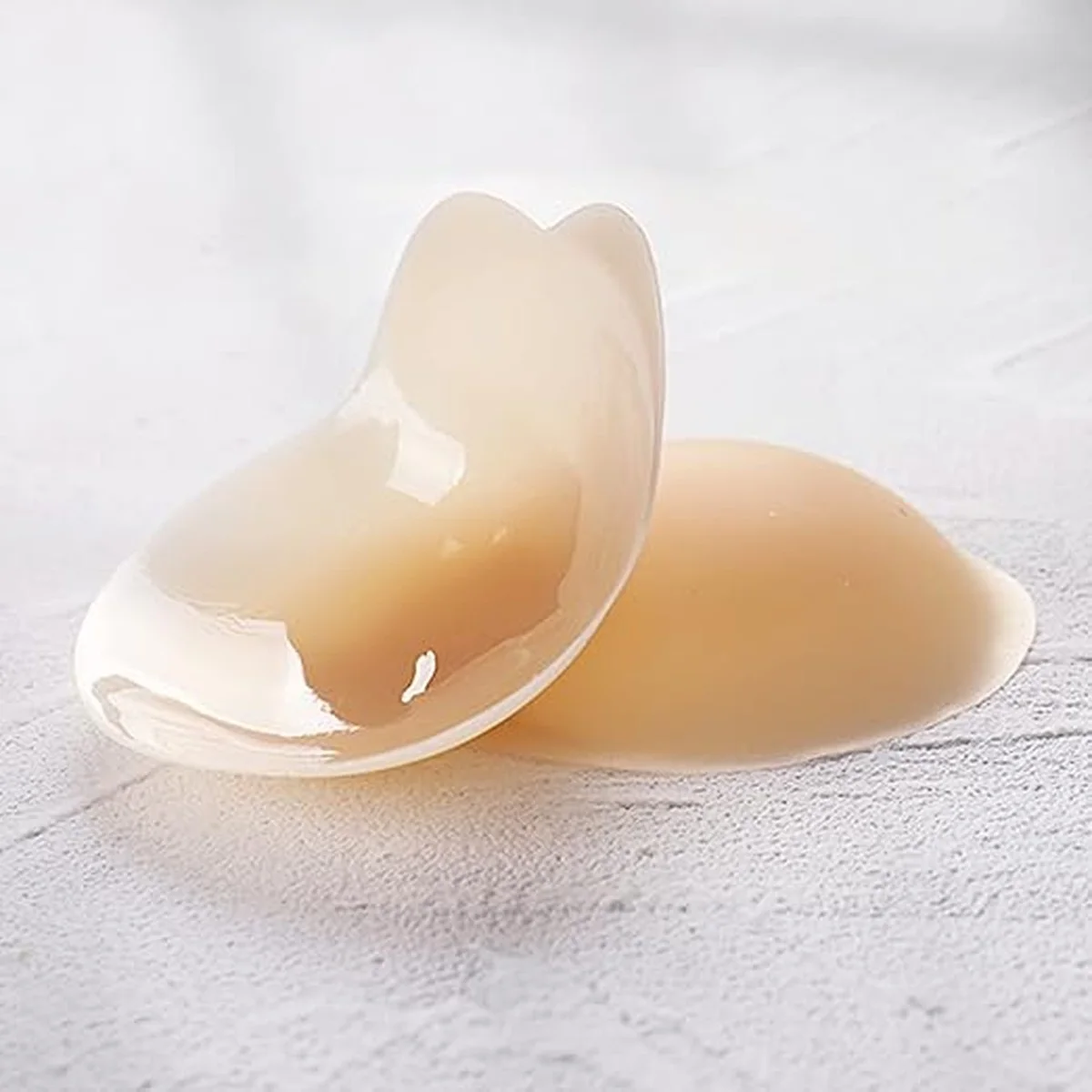 Soutien-Gorge Adhésif Invisible Push Up — Silicone Médical, Maintien Fort, Lavable & Réutilisable, Idéal Robe Dos Nu & Soirée