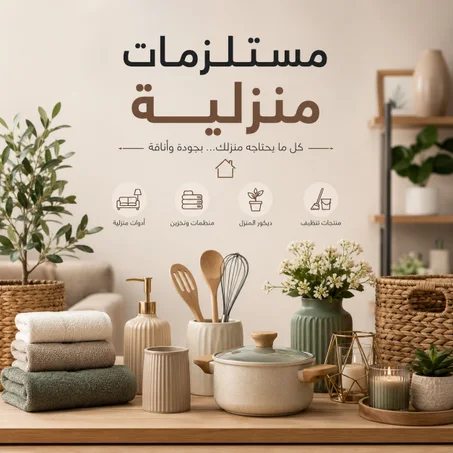 مستلزمات منزلية