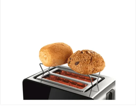 TOASTER 1050W 2TOAST ACIER INOX