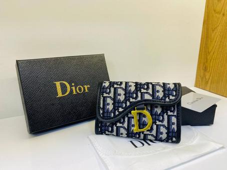 portefeuille CHRISTIAN DIOR saddle bloom