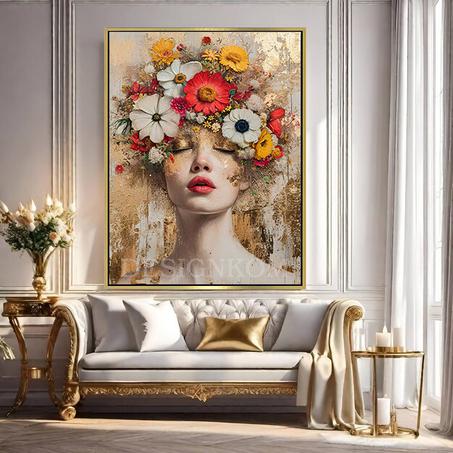 flowers head sensation