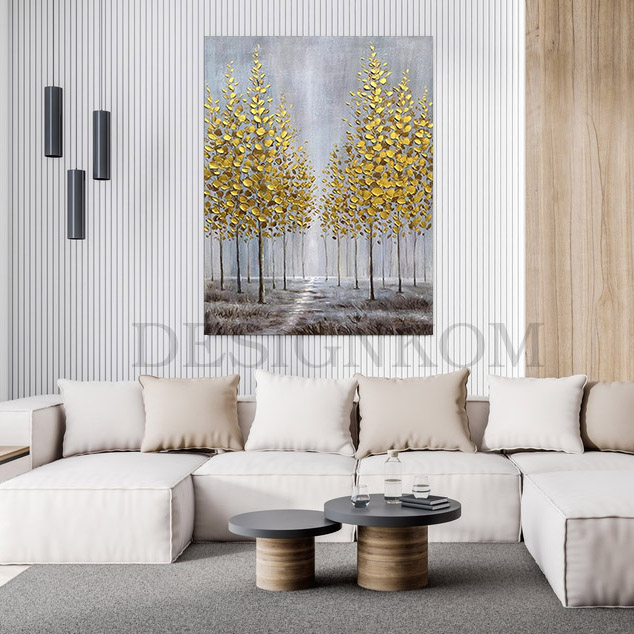 Spring Trees  way paint