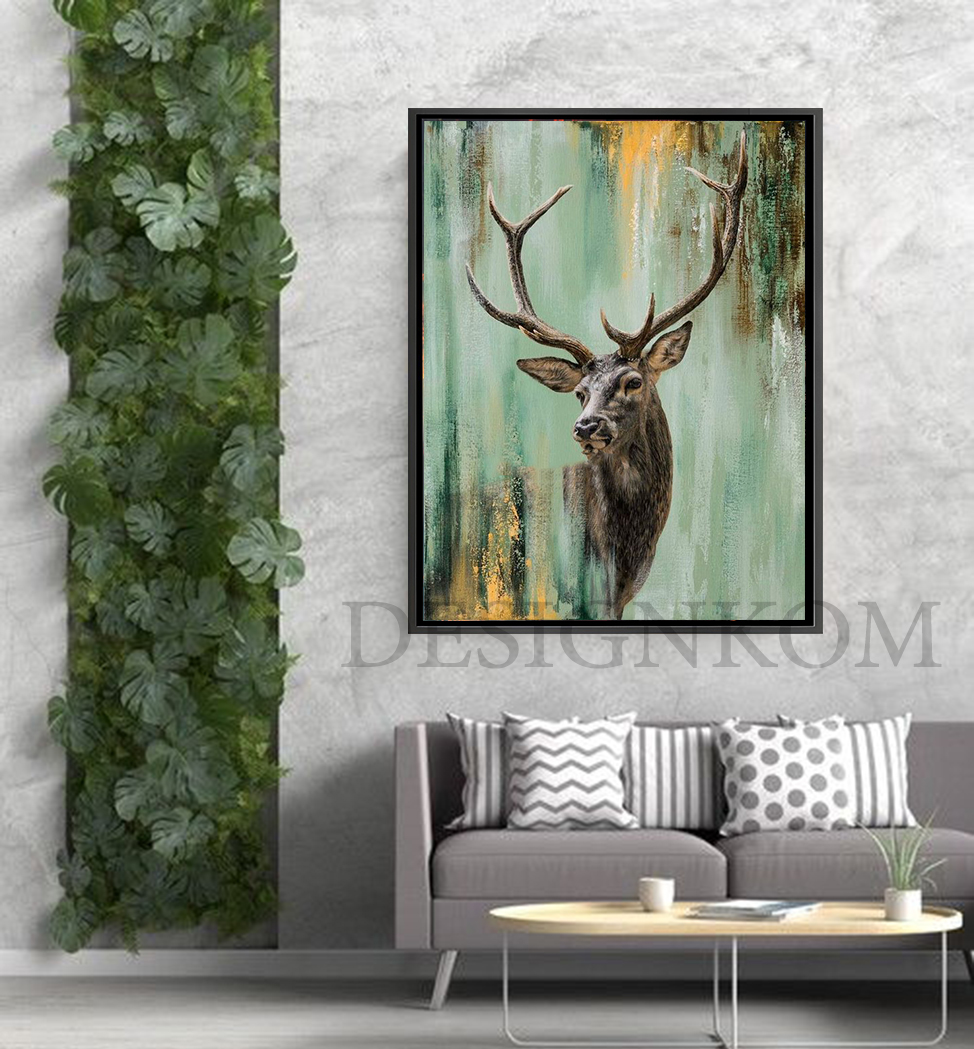 abstract cerf style