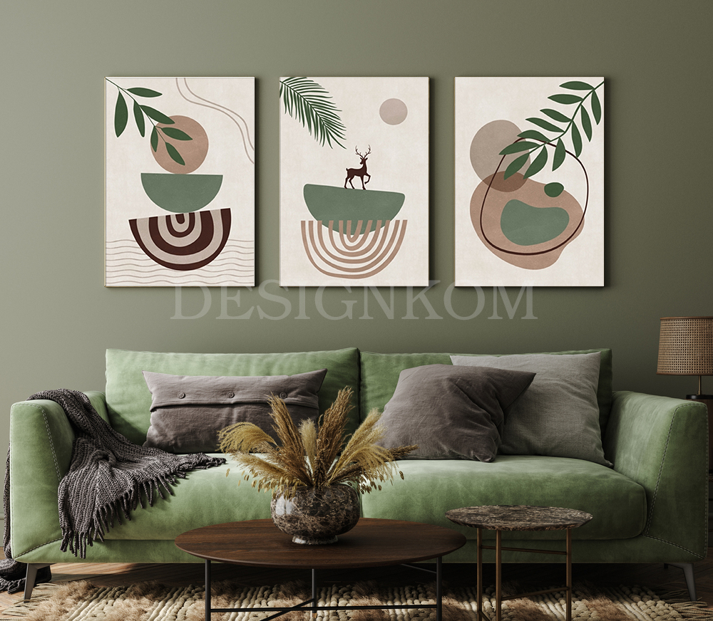 BOHO CERF HEROE  GREEN BROWN