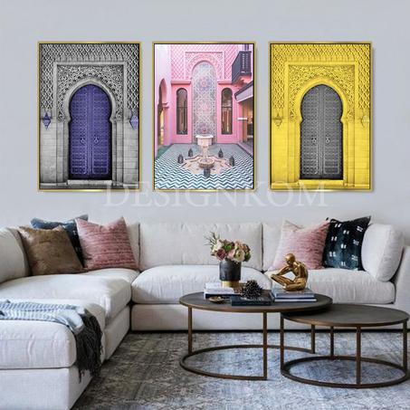 MOROCCAN BEAUTY GATE ZELIJ