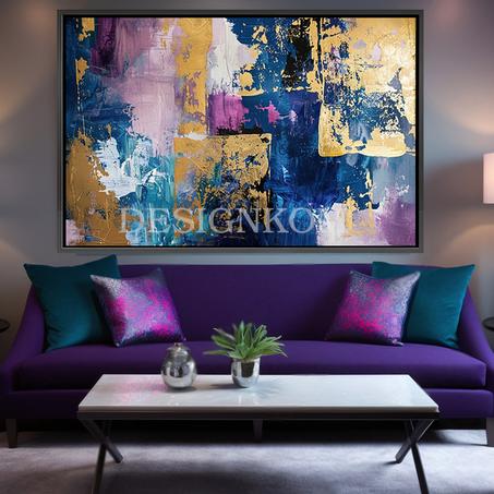 Handsome colorful paint
