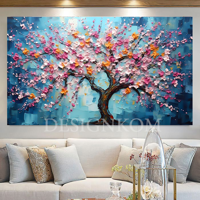 dreamy tree of colors