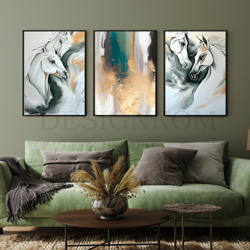 dreamy horses couple