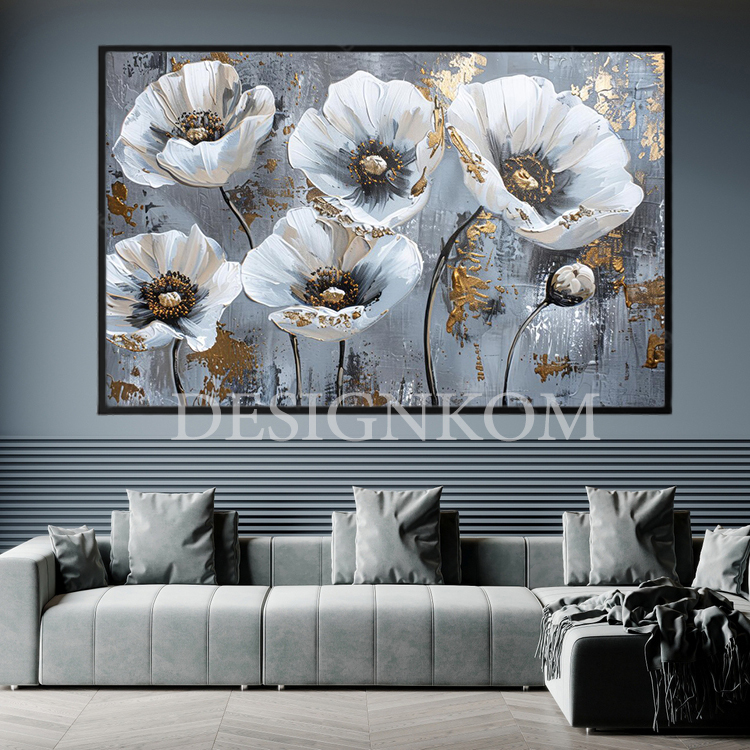 pollination of grey flowers