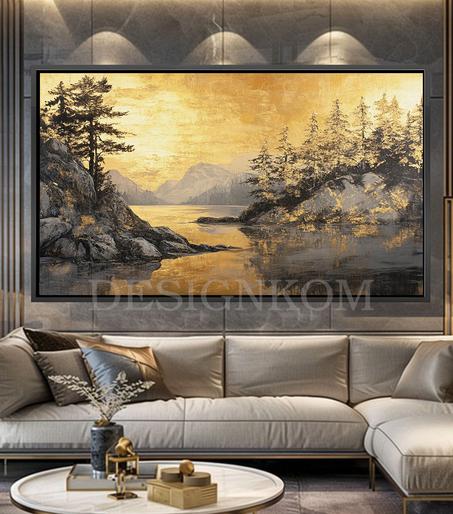 sunrrise mountains river