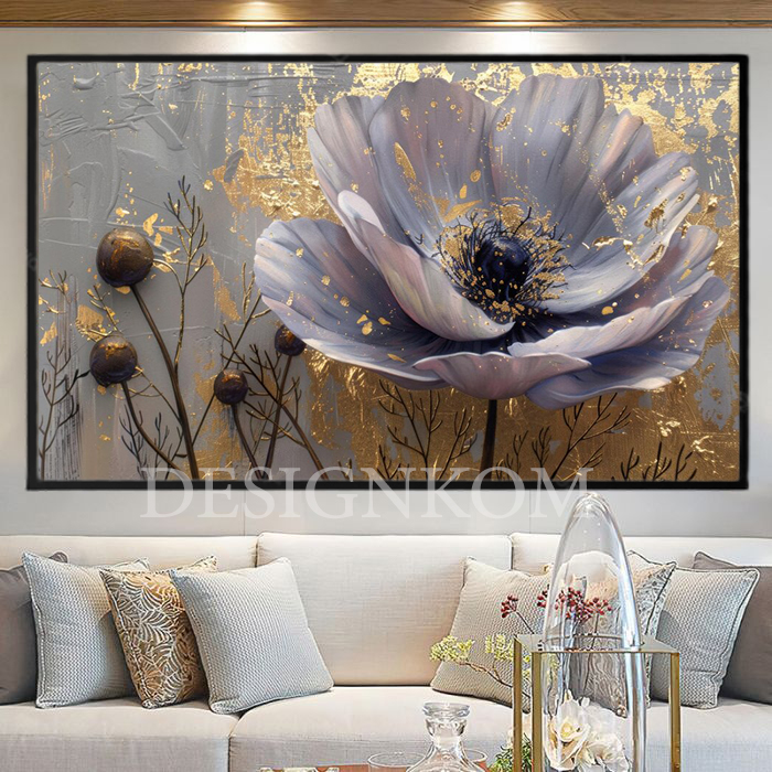 purpple gold flower