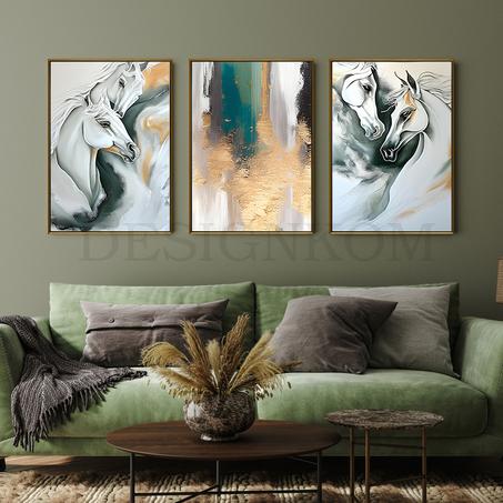 dreamy horses couple
