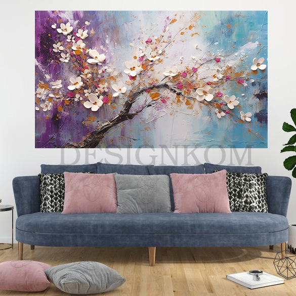 beatiful tree stemp paint