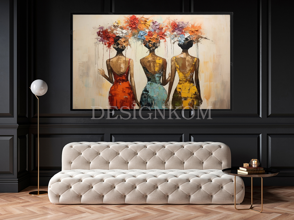 3 women outing happiness