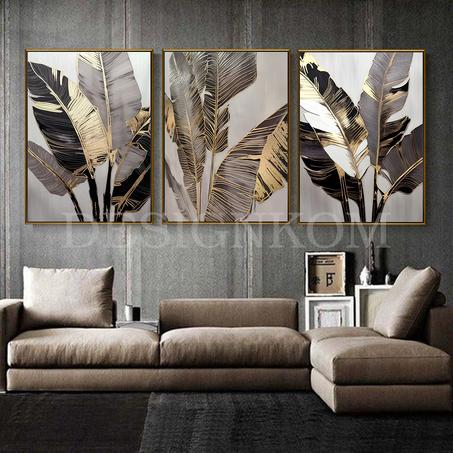 TROPICAL PALM LEAFS STYLE